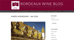 Desktop Screenshot of bordeauxwineblog.com